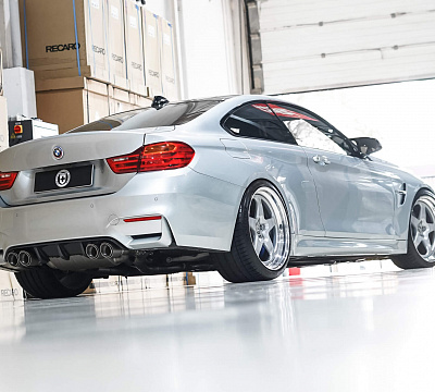 Фото дисков HRE 527 на BMW 4/M4 (F32/F82)