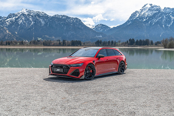 Фото дисков ABT RS7-LE Черный глянец на Audi A/RS 6 (C8)