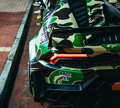 Фото дисков Brixton Forged TR05 AERO1 на Lamborghini Huracan