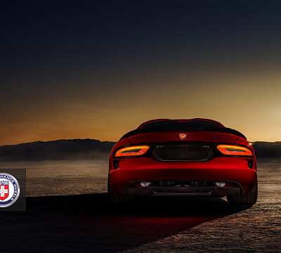 Фото дисков HRE P106 на Dodge Viper