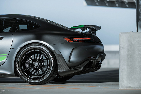 Фото дисков Brixton Forged PF3 Черный сатин на Mercedes-Benz AMG GT I
