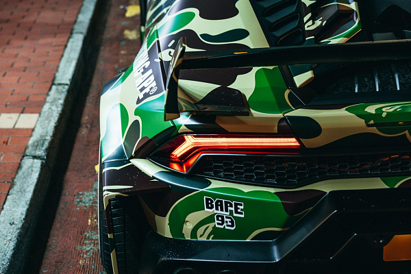Фото дисков Brixton Forged TR05 AERO1 Белый глянец на Lamborghini Huracan