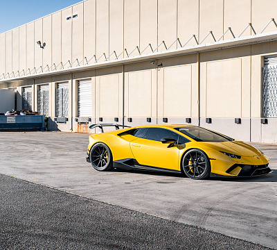 Фото дисков Vossen M-X2 на Lamborghini Huracan