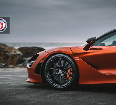 Фото дисков HRE P104SC на McLaren 720S