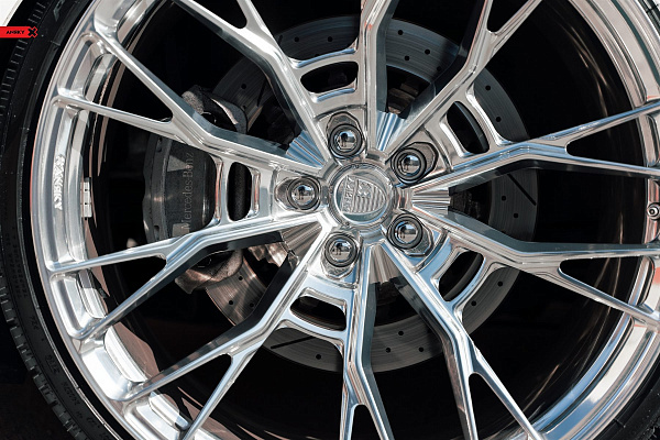 Фото дисков Anrky S1-X5 Полированный лак на Mercedes-Benz S-Class (W222, C217)