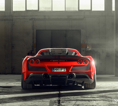 Фото дисков NOVITEC NF10 на Ferrari F8