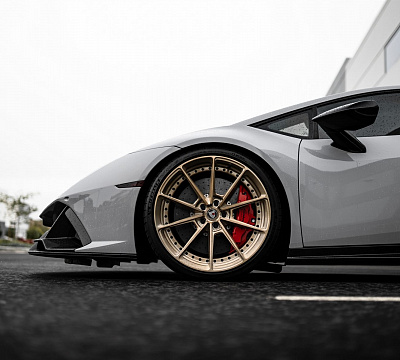 Фото дисков Anrky AN28 на Lamborghini Huracan