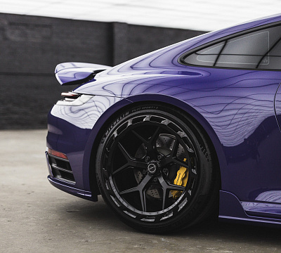Фото дисков Brixton Forged PF7 Aerotech на Porsche 911 VIII