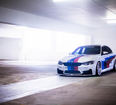 Фото дисков HRE 301 на BMW 3/M3 (F3x/F80)