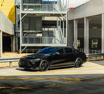 Фото дисков Vossen HF-4T на Mercedes-Benz S-Class (W223)