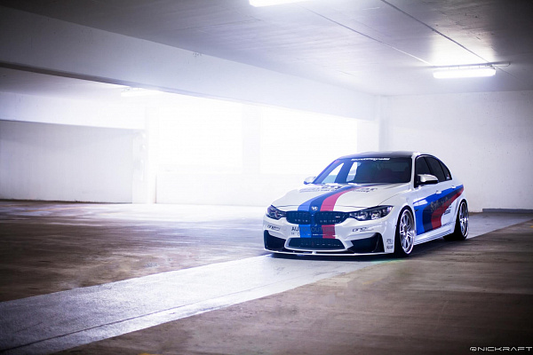 Фото дисков HRE 301 Глянцевый лак на BMW 3/M3 (F3x/F80)