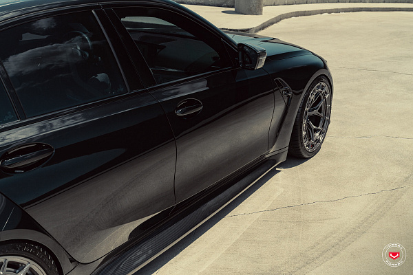 Фото дисков Vossen LC3-01 Глянцевый темный лак на BMW 3/M3 (G2x/G80)