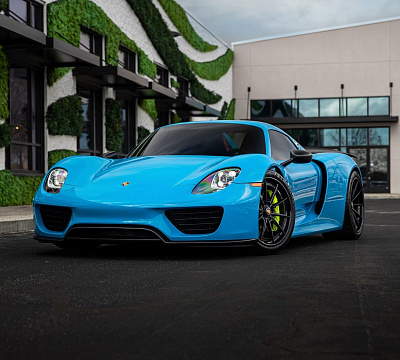 Фото дисков Anrky AN38 на Porsche 918 Spyder