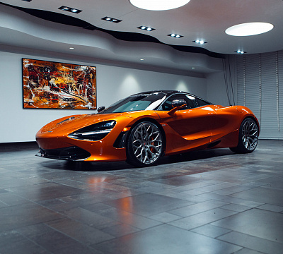 Фото дисков Vossen S17-01 на McLaren 720S