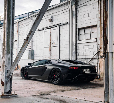 Фото дисков Brixton Forged TR05 на Lamborghini Aventador