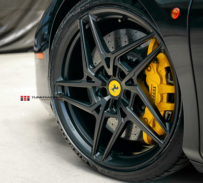 Фото дисков Anrky S1-X3 на Ferrari 488
