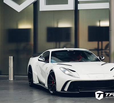 Фото дисков NOVITEC NF10 на Ferrari 812