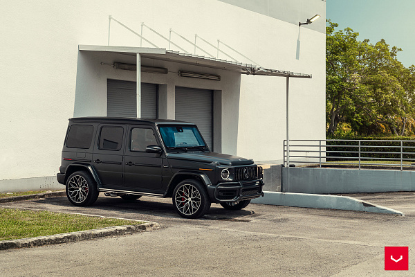 Фото дисков Vossen HF-2 Алмазная проточка на Mercedes-Benz G-Class III