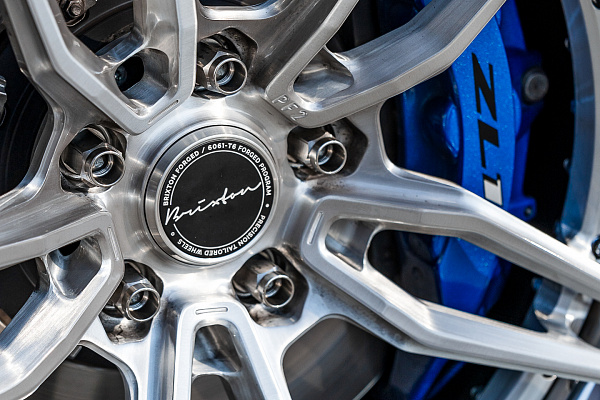 Фото дисков Brixton Forged PF2 Глянцевый тонированный лак на Chevrolet Camaro VI