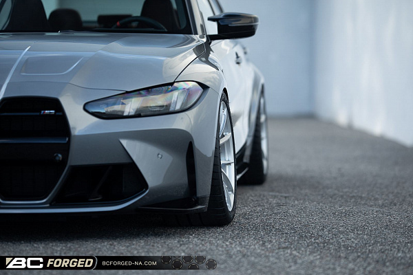 Фото дисков BC Forged KL51 Сатиновый лак на BMW 3/M3 (G2x/G80)