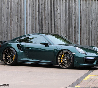 Фото дисков HRE P104 на Porsche 911 VII