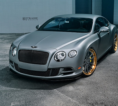 Фото дисков Strasse Wheels SV1 Deep Concave FS на Bentley Continental GT I