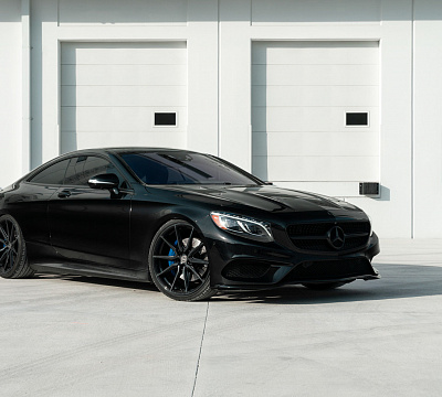 Фото дисков Vossen HF-3 на Mercedes-Benz S-Class (W222, C217)
