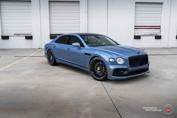 Фото дисков Vossen S17-13 Черный глянец на Bentley Flying Spur III