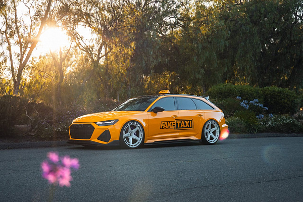 Фото дисков Brixton Forged TR05 AERO1 Белый глянец на Audi A/RS 6 (C8)