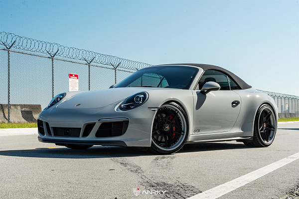 Фото дисков Anrky S3-X3 Черный сатин на Porsche 911 VII