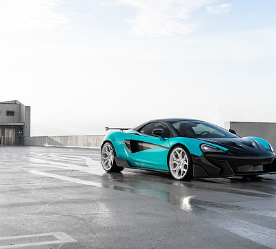 Фото дисков Vossen EVO-3R на McLaren 570S