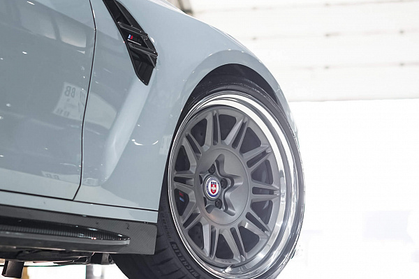 Фото дисков HRE 528 Сатиновый графит на BMW 4/M4 (G22/G82)