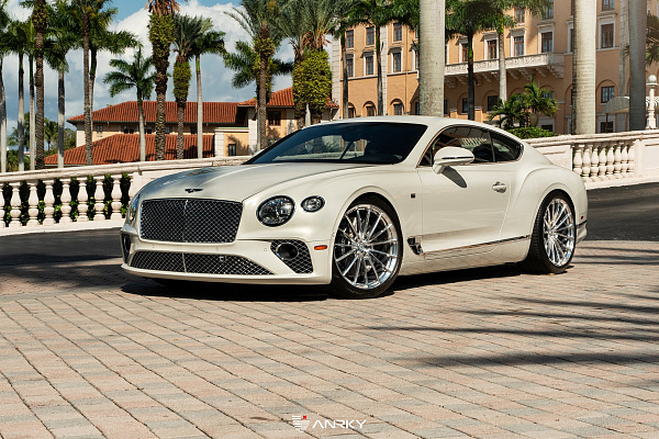 Фото дисков Anrky AN19 Полированный лак на Bentley Continental GT III