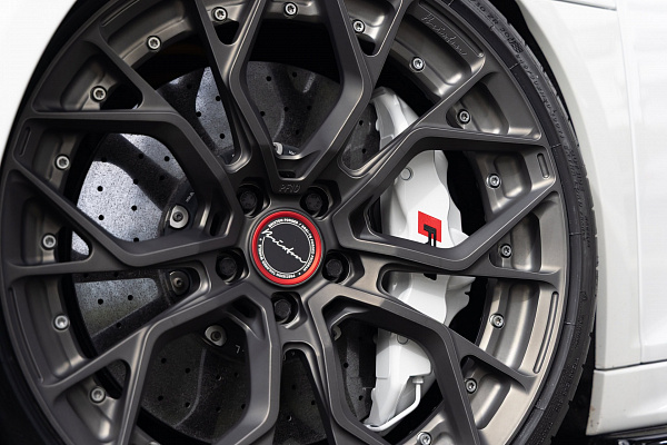 Фото дисков Brixton Forged PF10 Черный сатин на Audi R8 (4S)