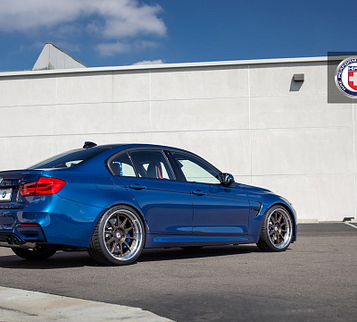 Фото дисков HRE C103 на BMW 3/M3 (F3x/F80)
