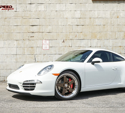Фото дисков HRE C105 на Porsche 911 VII