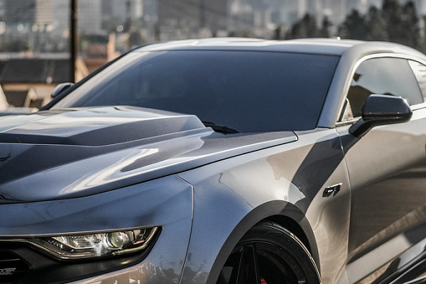 Фото дисков MRR M755 Черный глянец на Chevrolet Camaro VI