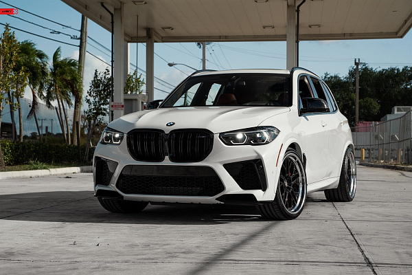 Фото дисков Anrky RS2 Черный глянец на BMW X5/X5 M (G05/G18/F95)