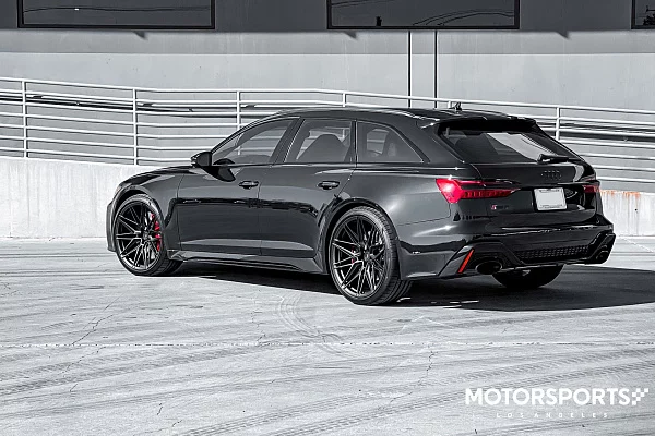 Фото дисков Vossen EVO-5 Черный сатин на Audi A/RS 6 (C8)