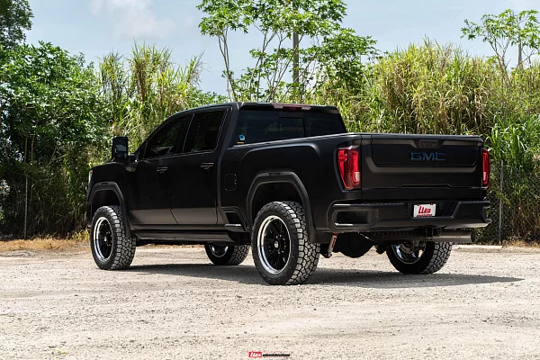 Фото дисков HRE HD188 Черный глянец на GMC Sierra IV