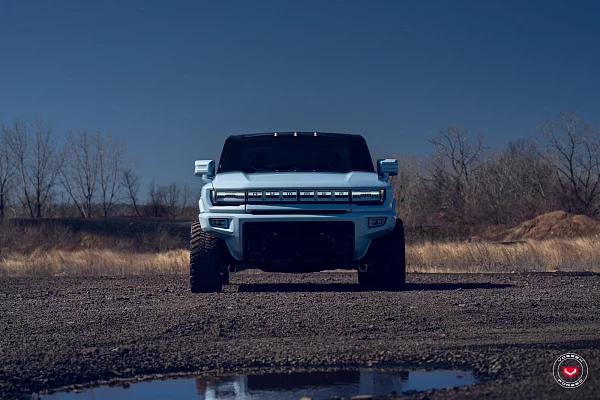 Фото дисков Vossen GNX-02 Черный глянец на GMC Hummer EV