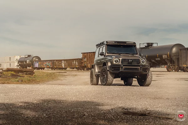 Фото дисков Vossen LC3-01 Черный глянец на Mercedes-Benz G-Class III
