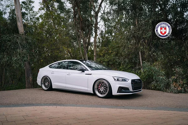 Фото дисков HRE 540C Глянцевый темный лак на Audi A/S/RS 5 (F5)