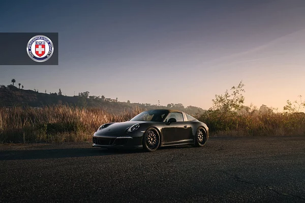 Фото дисков HRE 540C Черный сатин на Porsche 911 VII