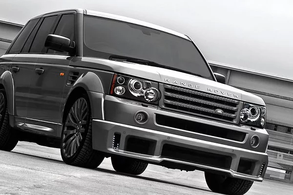 Фото дисков Kahn Kahn RS Сатиновый графит на Range Rover Sport I