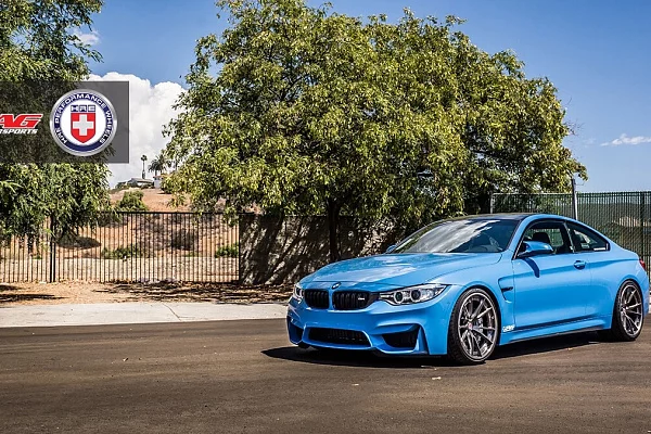 Фото дисков HRE S104 Глянцевый тонированный лак на BMW 4/M4 (F32/F82)