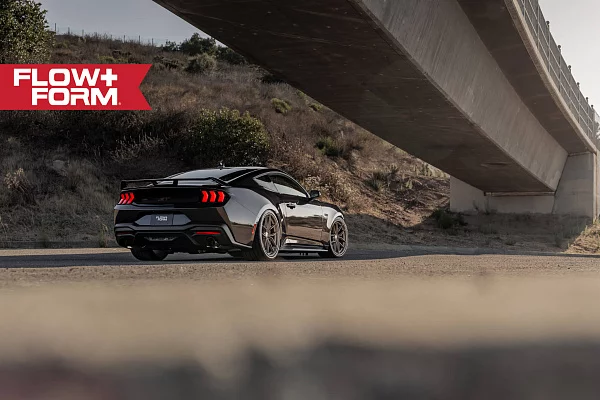 Фото дисков HRE FF21 Сатиновая шампань на Ford Mustang VI