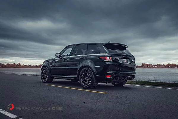 Фото дисков HRE S200 Черный сатин на Range Rover Sport II