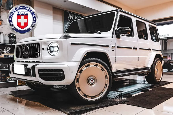 Фото дисков HRE L108M Сатиновая шампань на Mercedes-Benz G-Class III