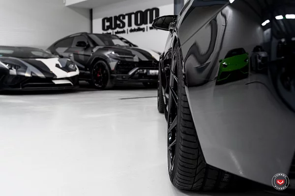 Фото дисков Vossen EVO-4 Черный глянец на BMW 4/M4 (F32/F82)
